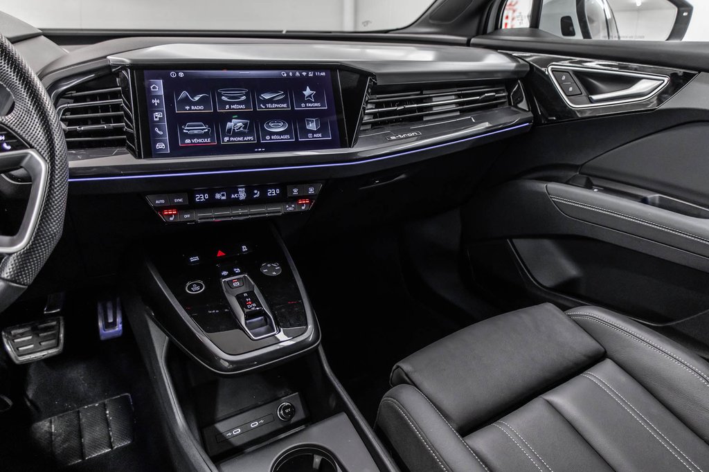 Audi Q4 e-tron 55 TECH PKG PREMIUIM PKG 2024 à Laval, Québec - 25 - w1024h768px