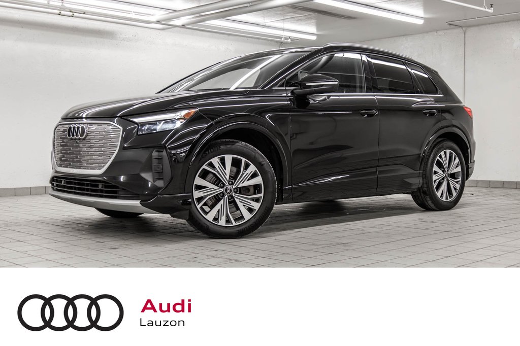 Audi Q4 e-tron QUATTRO 2024 à Laval, Québec - 1 - w1024h768px