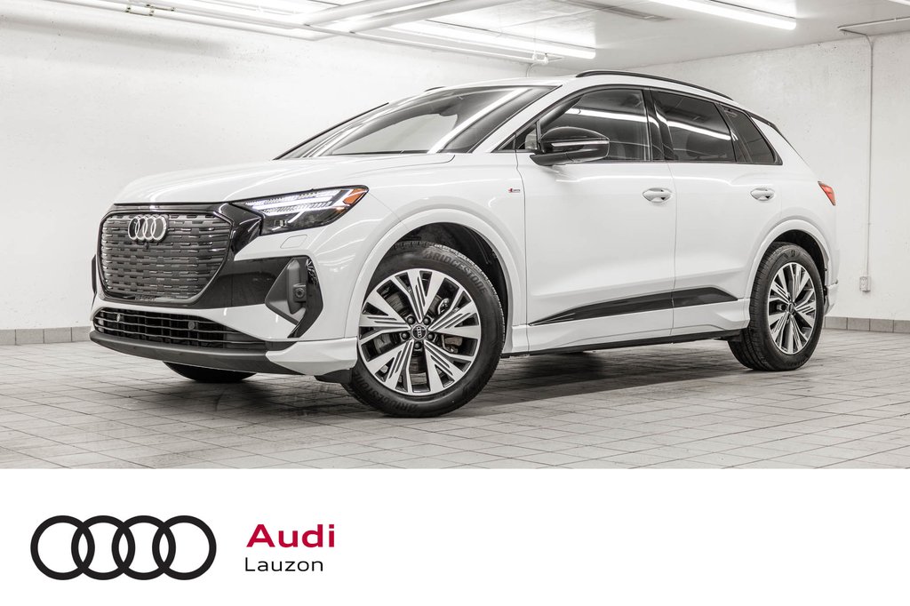 2024 Audi Q4 e-tron BLACK OPTIC PREMIUM PKG TECH PKG in Laval, Quebec - 1 - w1024h768px