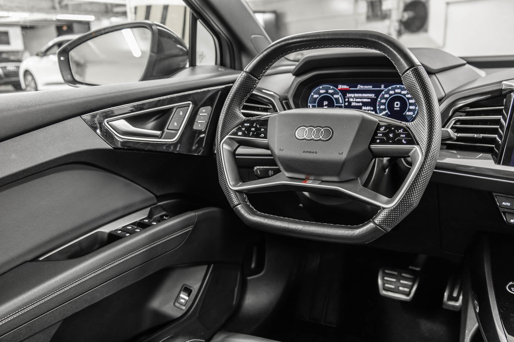 Audi Q4 e-tron S-LINE BLACK OPTIC 20 PCS 2024 à Laval, Québec - 34 - w1024h768px
