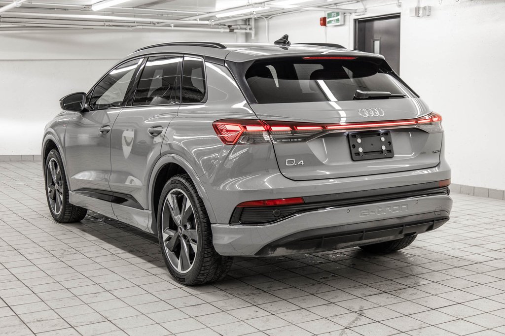 Audi Q4 e-tron S-LINE BLACK OPTIC 20 PCS 2024 à Laval, Québec - 4 - w1024h768px