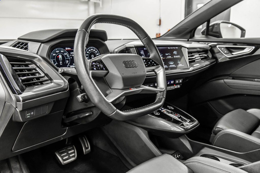 Audi Q4 e-tron S-LINE BLACK OPTIC 20 PCS 2024 à Laval, Québec - 16 - w1024h768px