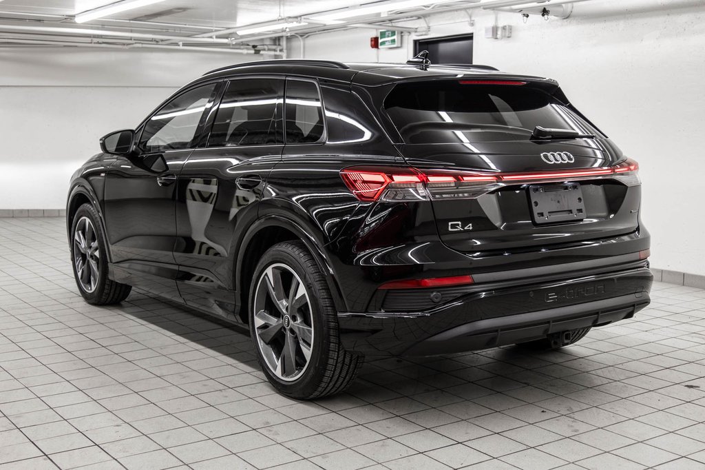 Audi Q4 e-tron 55 E-TRON QUATTRO, BLACK OPTICS, PREMIUM PACK, 20P 2025 à Laval, Québec - 4 - w1024h768px