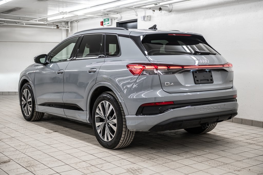 2025 Audi Q4 e-tron BLACK OPTIC PREMIUM PKG TRAILER HITCH in Laval, Quebec - 4 - w1024h768px