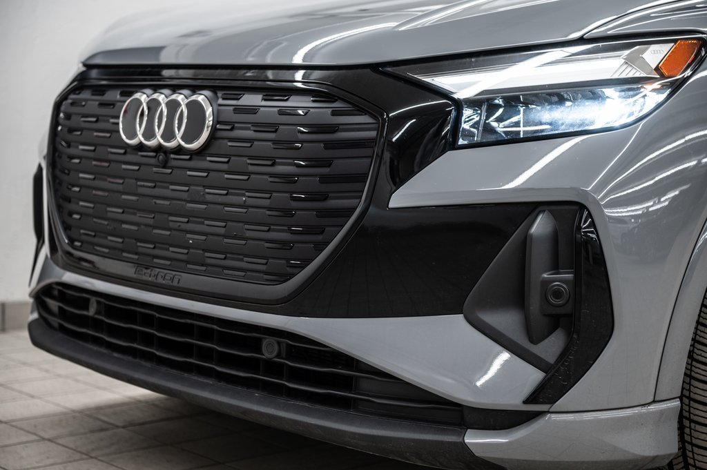 2025 Audi Q4 e-tron BLACK OPTIC PREMIUM PKG TRAILER HITCH in Laval, Quebec - 8 - w1024h768px