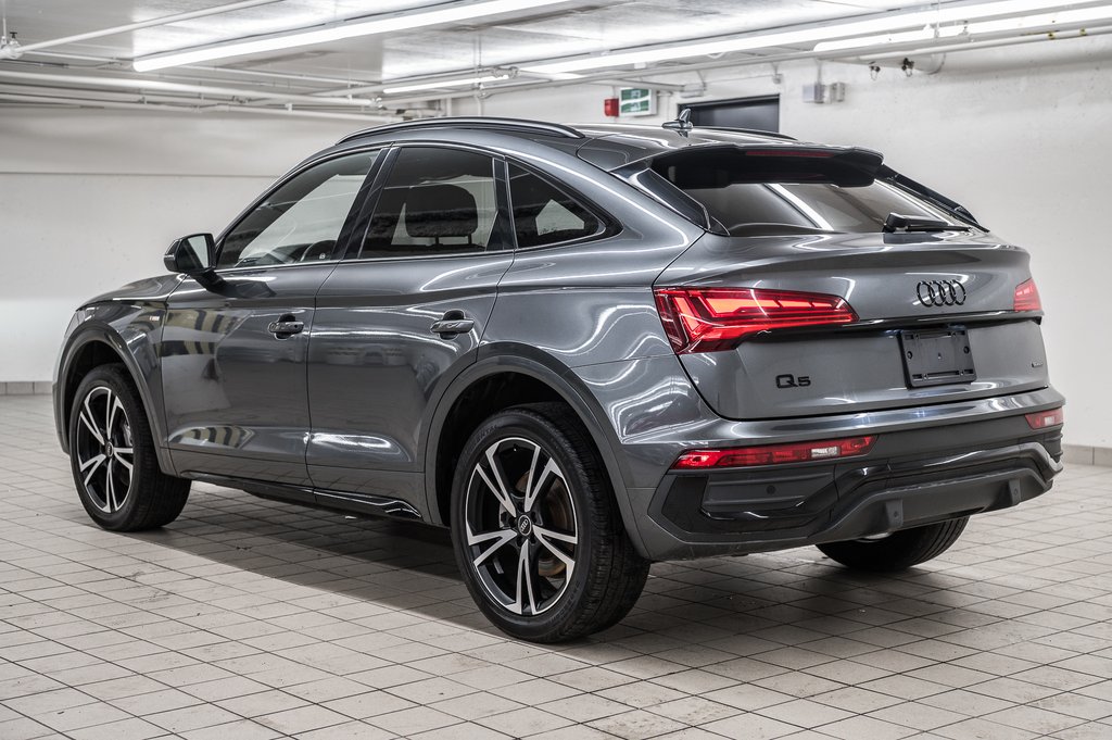2023 Audi Q5 Sportback TECHNIK BLACK PACKAGE in Laval, Quebec - 4 - w1024h768px