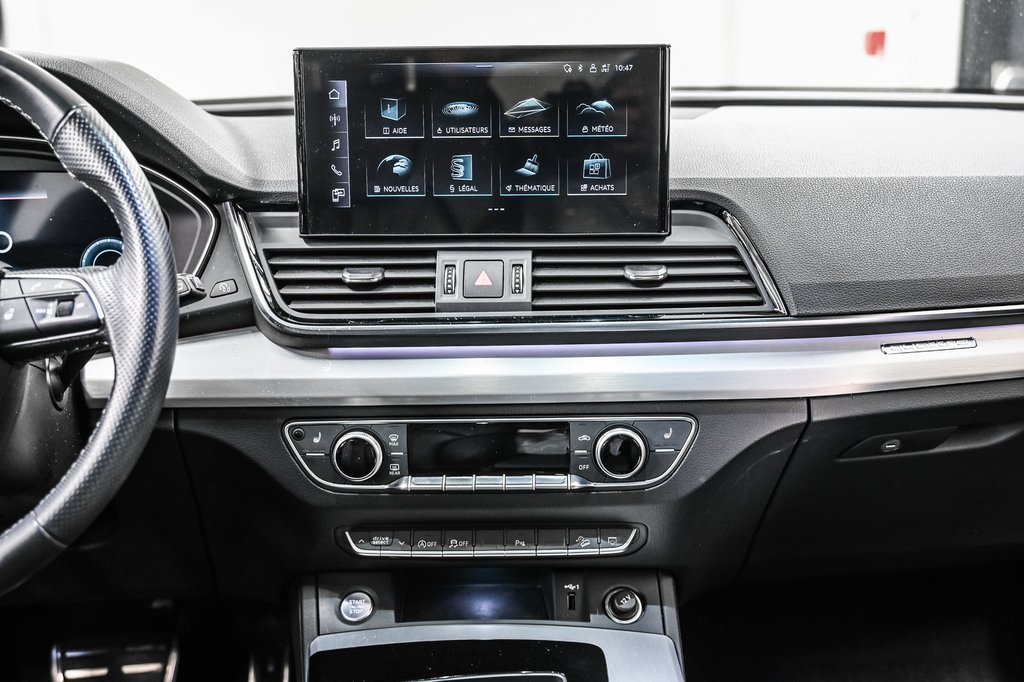 Audi Q5 Sportback Technik BLACK PACK + HEADS-UP DISPLAY + CARBON 2023 à Laval, Québec - 23 - w1024h768px