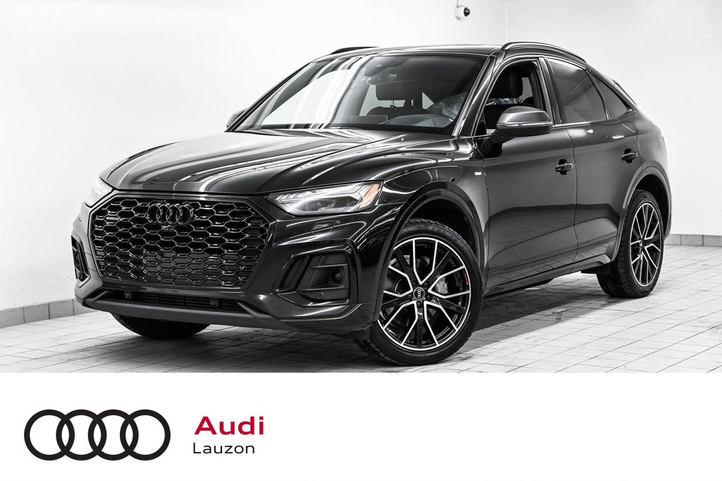 Audi Q5 Sportback Technik BLACK PACK + HEADS-UP DISPLAY + CARBON 2023 à Laval, Québec - 1 - w1024h768px