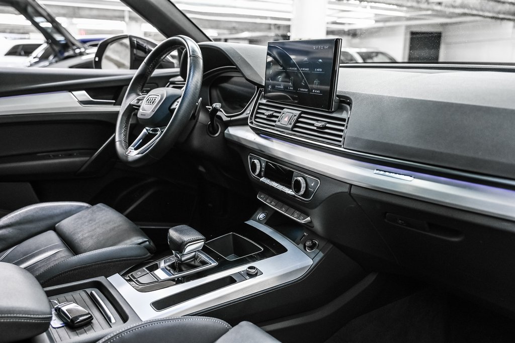 Audi Q5 Sportback Technik BLACK PACK + HEADS-UP DISPLAY + CARBON 2023 à Laval, Québec - 24 - w1024h768px