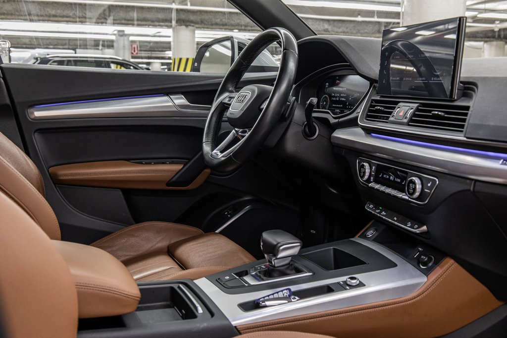 Audi Q5 55TFSI HYBRIDE ADV DRIVER ASSIST 2022 à Laval, Québec - 37 - w1024h768px