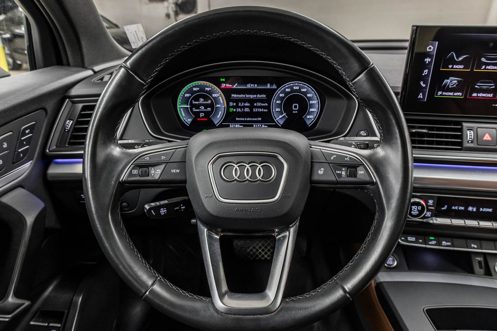 Audi Q5 55TFSI HYBRIDE ADV DRIVER ASSIST 2022 à Laval, Québec - 17 - w1024h768px