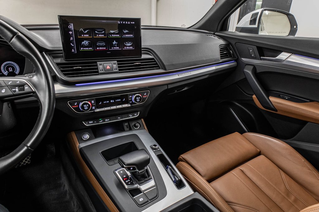 Audi Q5 55TFSI HYBRIDE ADV DRIVER ASSIST 2022 à Laval, Québec - 23 - w1024h768px