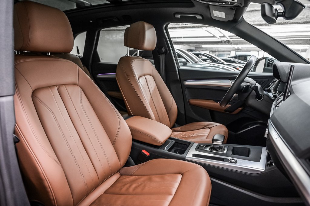 2023 Audi Q5 Progressiv TOIT CUIR CAMÉRA CARPLAY BAS KM in Laval, Quebec - 31 - w1024h768px