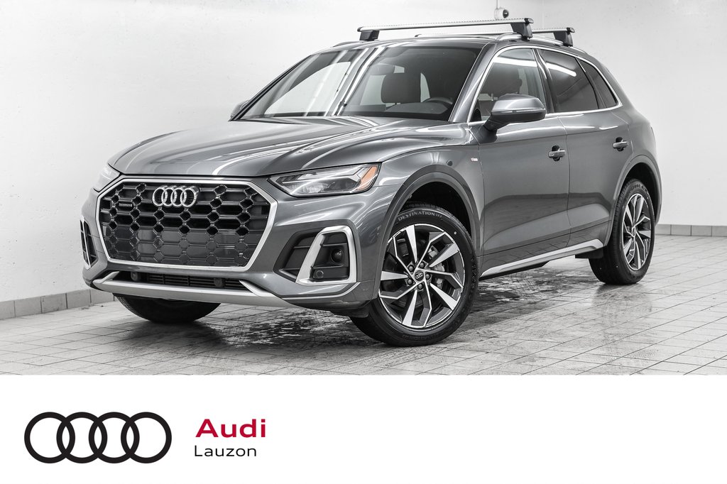 2023 Audi Q5 Progressiv TOIT CUIR CAMÉRA CARPLAY BAS KM in Laval, Quebec - 1 - w1024h768px
