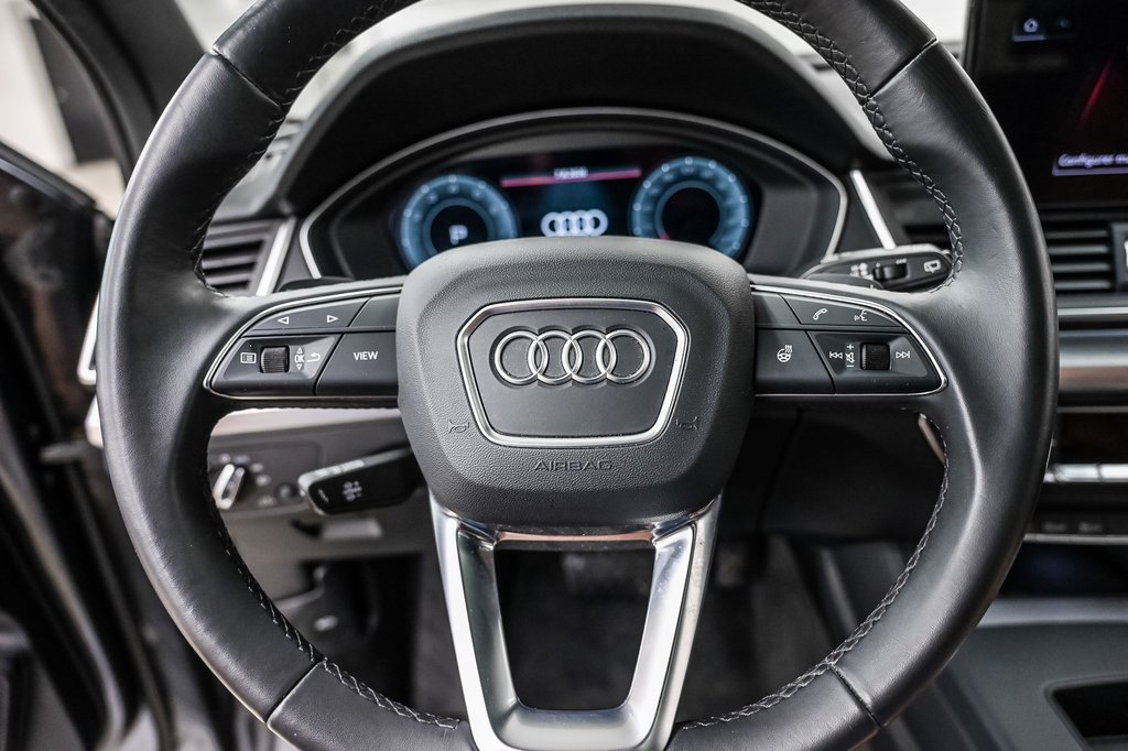 2023 Audi Q5 Progressiv TOIT CUIR CAMÉRA CARPLAY BAS KM in Laval, Quebec - 16 - w1024h768px