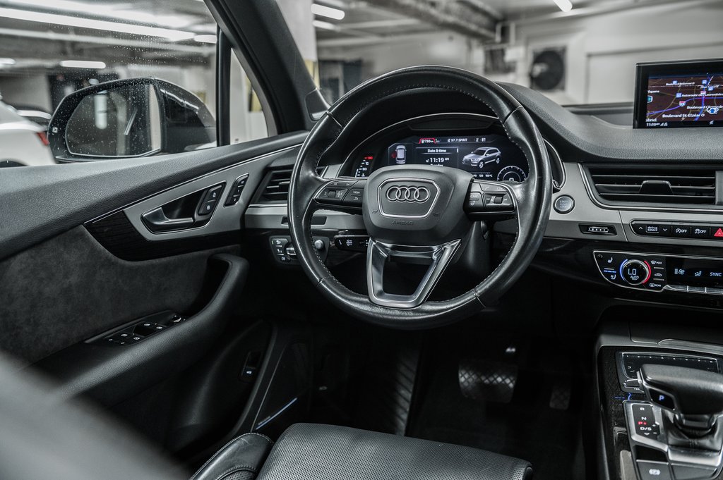 Audi Q7 TECHNIK BLACK OPTIC LUXURY PKG S-LINE 2019 à Laval, Québec - 35 - w1024h768px