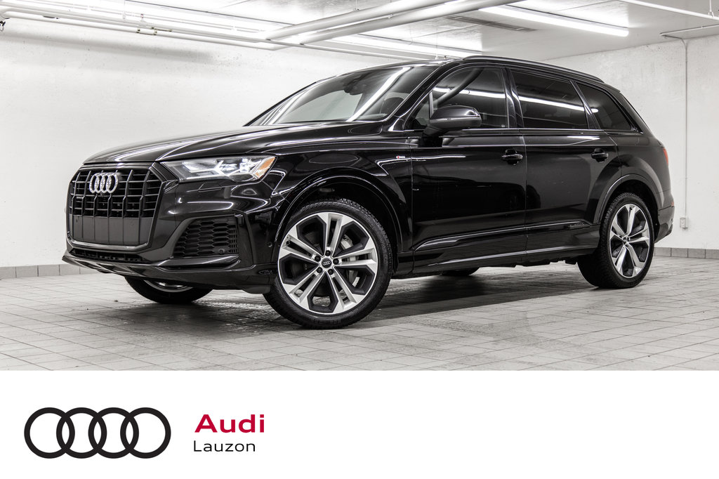 Audi Q7 PROGRESSIV S-LINE BLACK OPTIC HITCH 2021 à Laval, Québec - 1 - w1024h768px