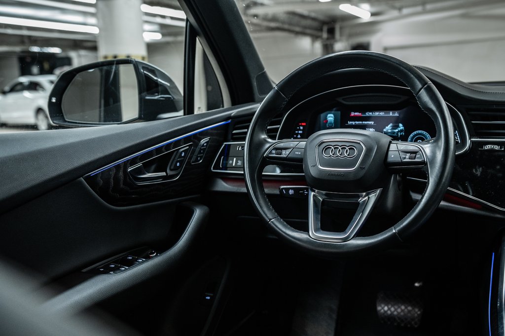 2022 Audi Q7 TECHNIK S-LINE BLACK OPTIC 21 PCS in Laval, Quebec - 34 - w1024h768px