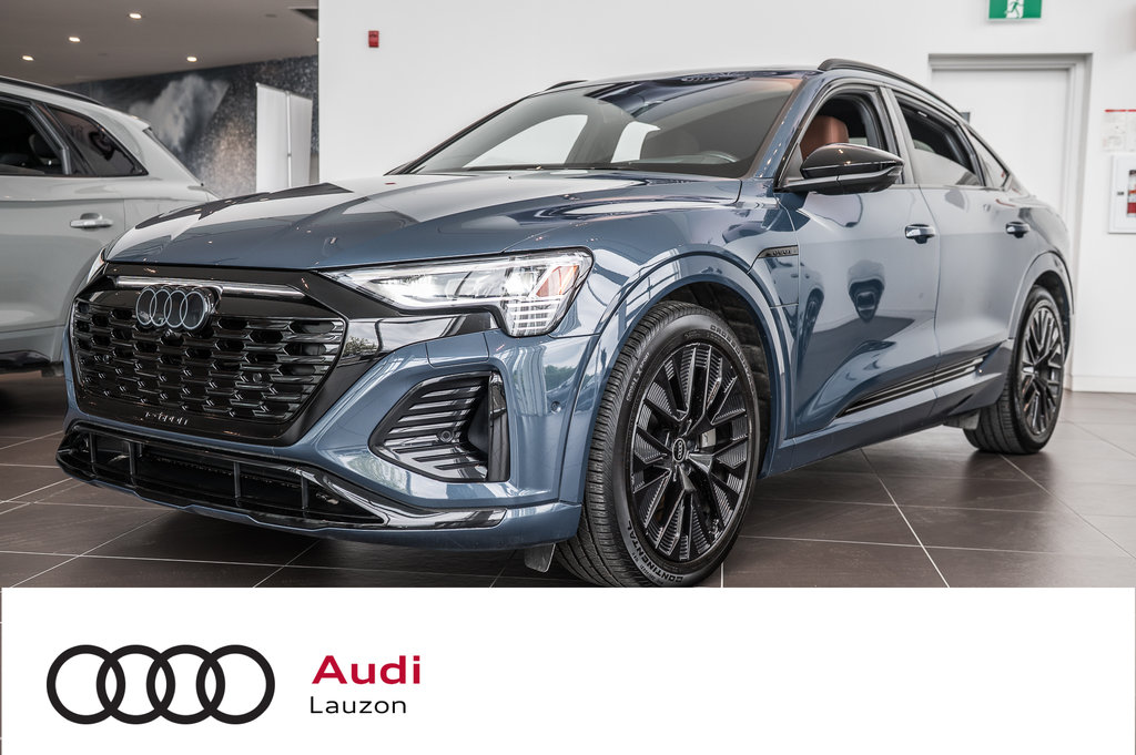 2024 Audi Q8 e-tron Sportback BLACK COMPETITION, PREMIUM, TECH PACK in Laval, Quebec - 1 - w1024h768px