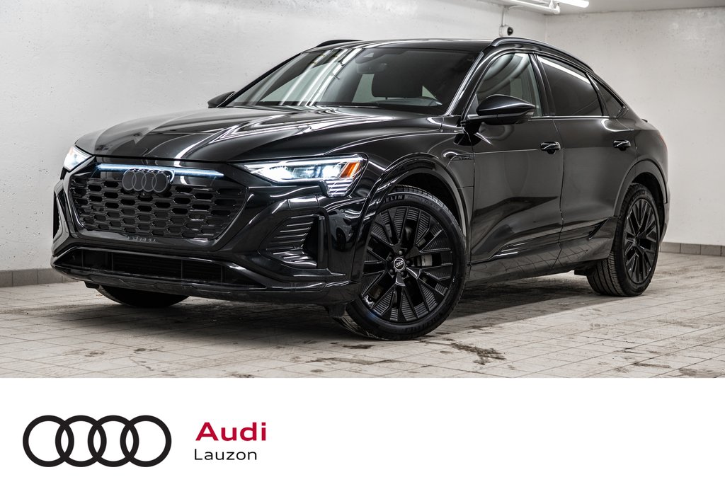 2024 Audi Q8 e-tron Sportback BLACK PKG TECH PKG 21 PCS in Laval, Quebec - 1 - w1024h768px