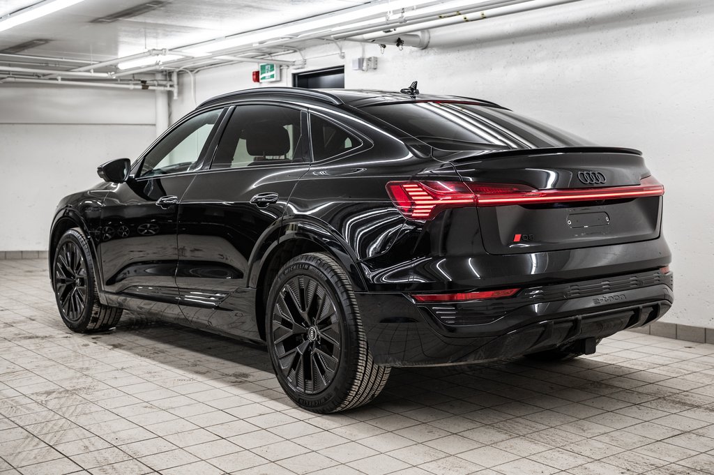 2024 Audi Q8 e-tron Sportback BLACK PKG TECH PKG 21 PCS in Laval, Quebec - 4 - w1024h768px