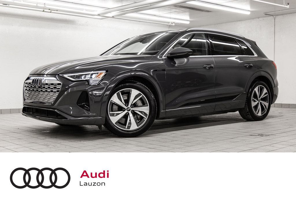 2024 Audi Q8 e-tron B&O PREMIUM SOUND SYSTEM in Laval, Quebec - 1 - w1024h768px
