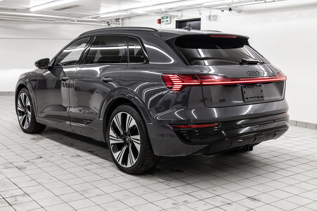 Audi Q8 e-tron BLACK COMPETITION, 22PCS, PHONE BOX, 2024 à Laval, Québec - 4 - w1024h768px