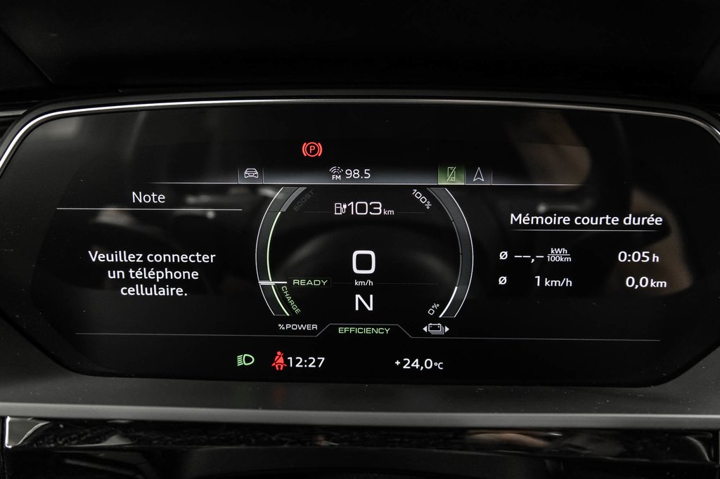 Audi Q8 e-tron BLACK COMPETITION, 22PCS, PHONE BOX, 2024 à Laval, Québec - 18 - w1024h768px