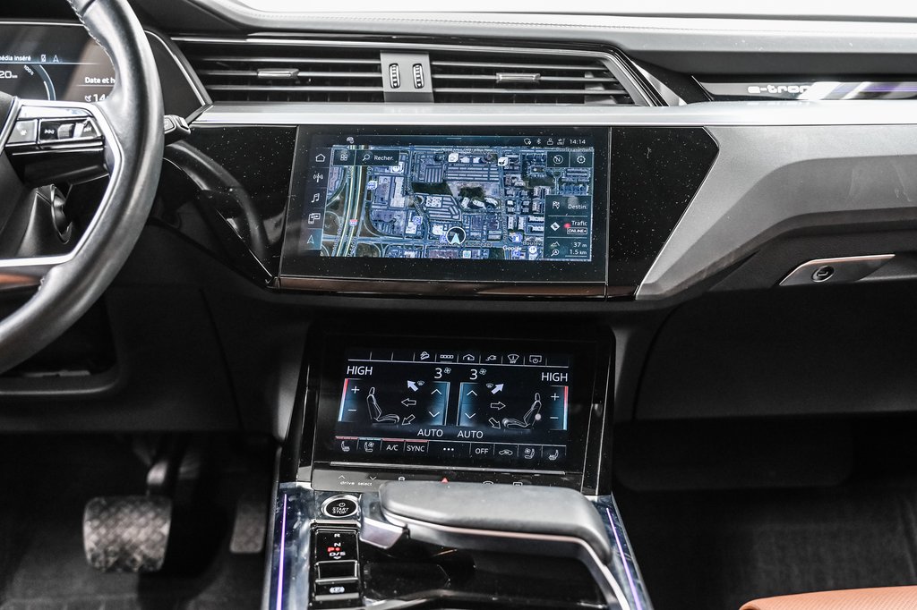Audi Q8 e-tron BLACK OPTIC PREMIUM PKG TECH PKG 2024 à Laval, Québec - 23 - w1024h768px