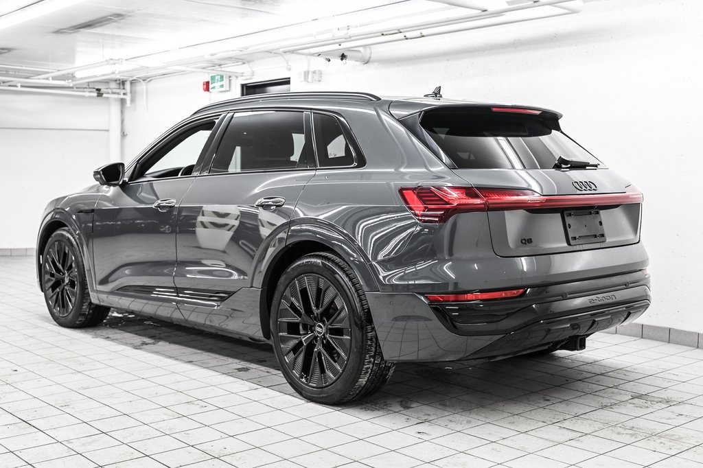 Audi Q8 e-tron BLACK OPTIC PREMIUM PKG TECH PKG 2024 à Laval, Québec - 5 - w1024h768px
