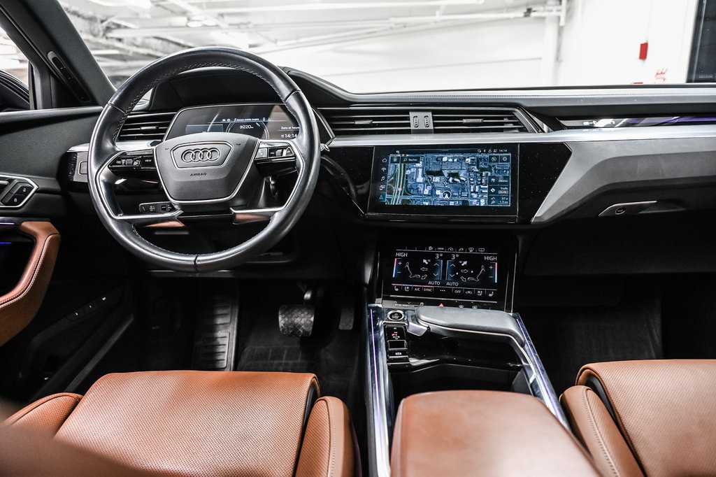 Audi Q8 e-tron BLACK OPTIC PREMIUM PKG TECH PKG 2024 à Laval, Québec - 21 - w1024h768px