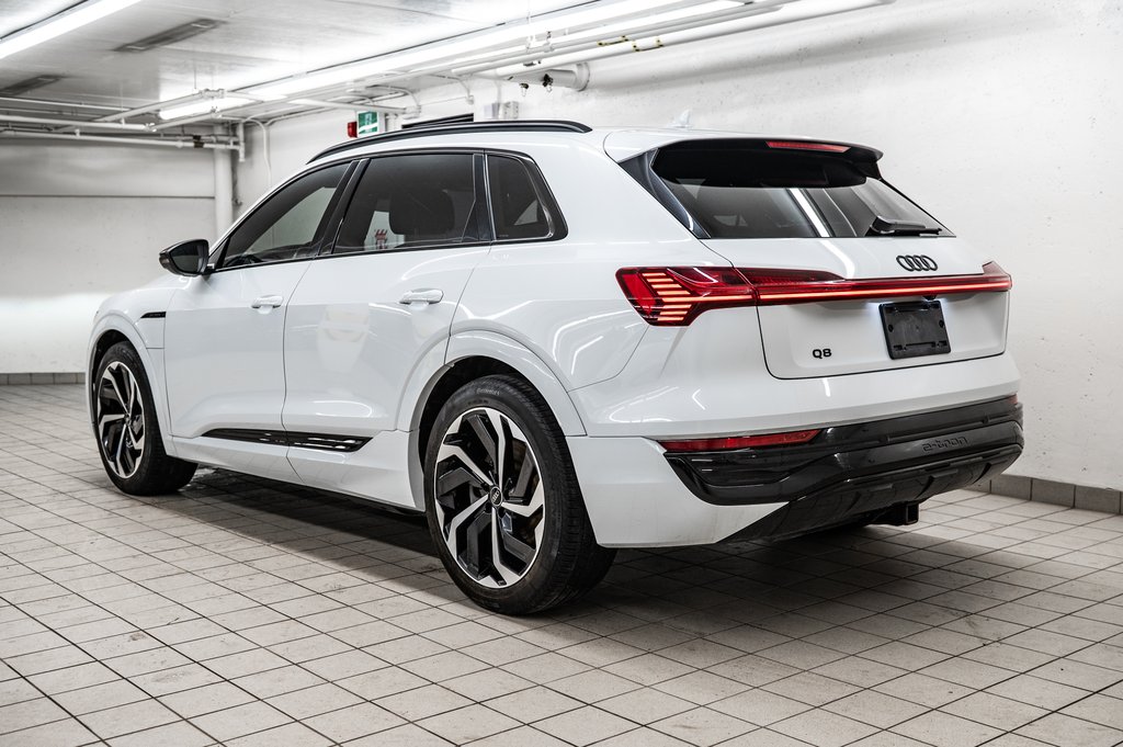 2024 Audi Q8 e-tron PREMUIUM PKG BLACK OPTIC 21 PCS in Laval, Quebec - 4 - w1024h768px