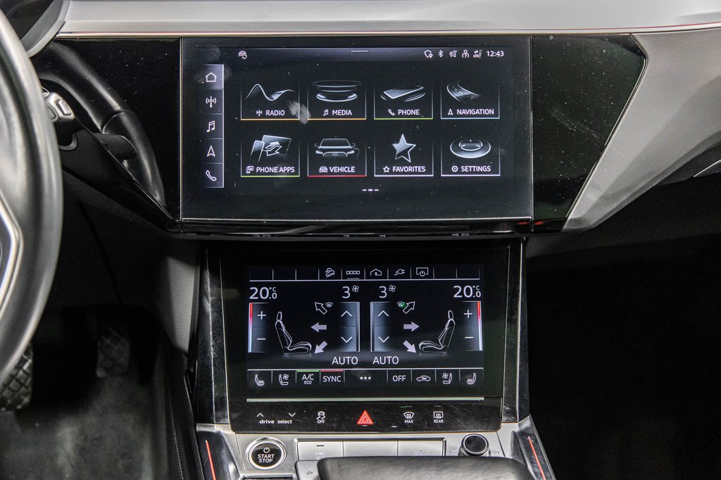 Audi Q8 e-tron BLACK OPTIC PREMIUM PKG 2024 à Laval, Québec - 36 - w1024h768px
