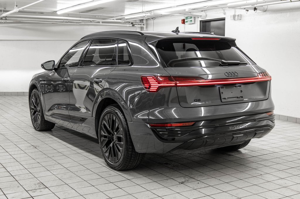 Audi Q8 e-tron BLACK OPTIC PREMIUM PKG 2024 à Laval, Québec - 4 - w1024h768px