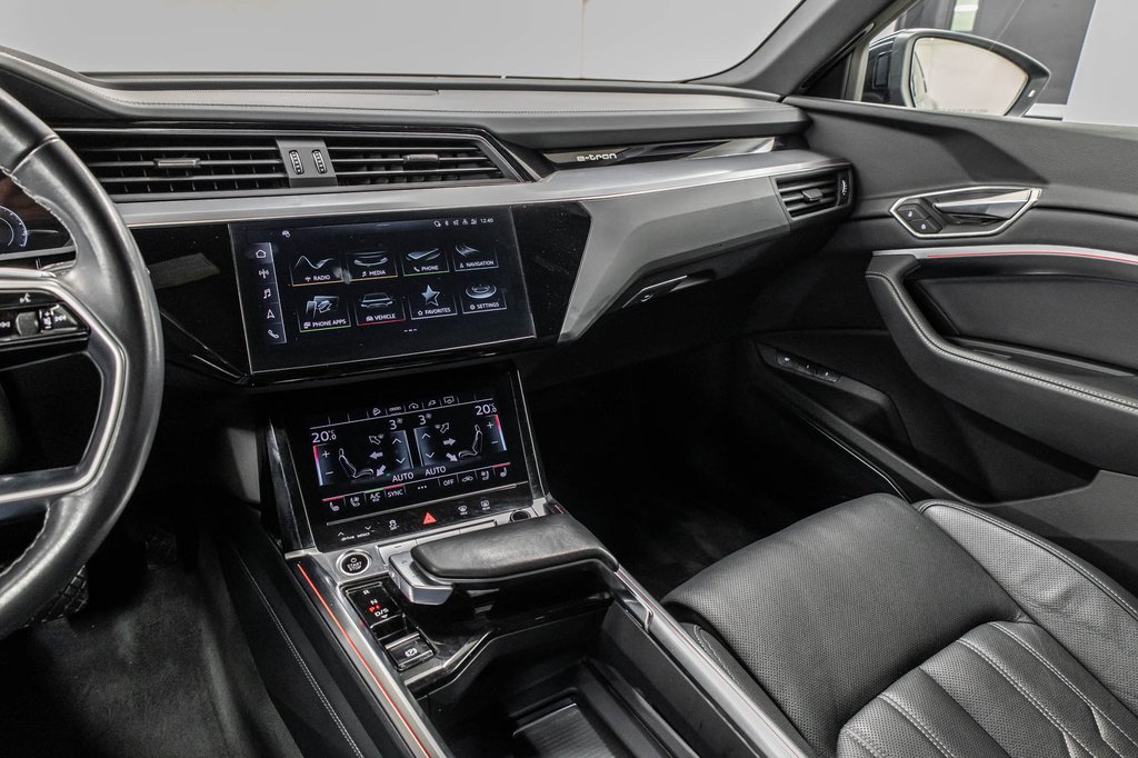 Audi Q8 e-tron BLACK OPTIC PREMIUM PKG 2024 à Laval, Québec - 22 - w1024h768px