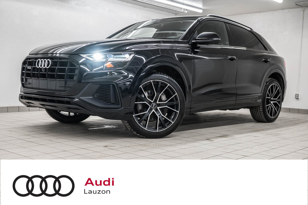 2021 Audi Q8 PROGRESSIV S-LINE BLACK OPTIC 22 PCS in Laval, Quebec - 1 - w1024h768px