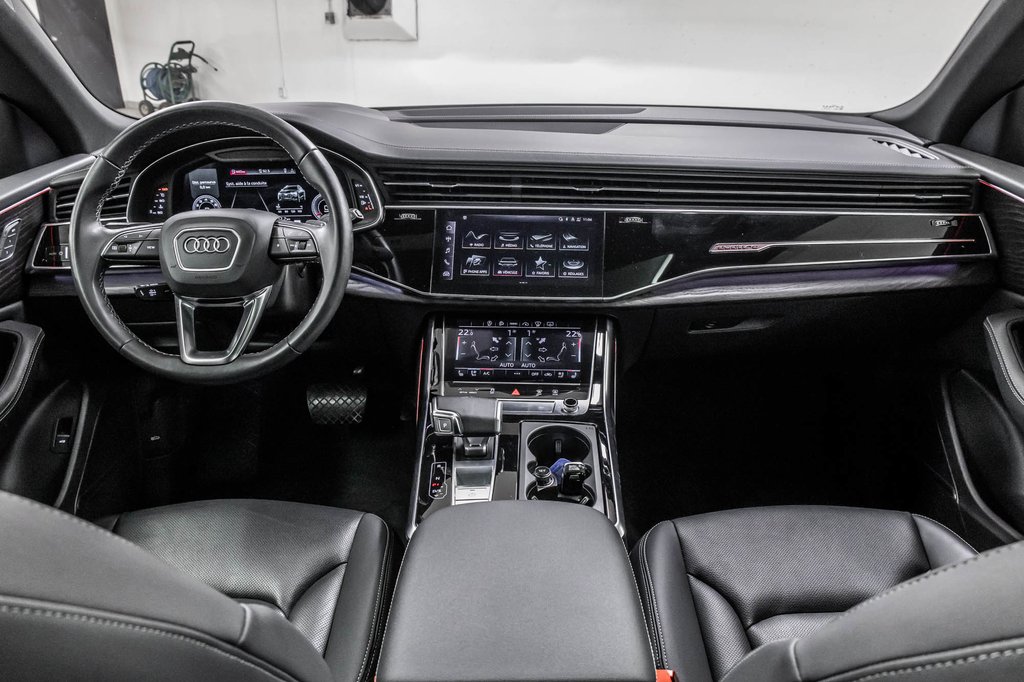 Audi Q8 TECHNIK S-LINE BLACK OPTIC 22 PCS 2022 à Laval, Québec - 36 - w1024h768px