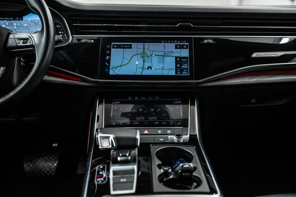 Audi Q8 Progressiv PANO NAV CUIR CAMÉRA CARPLAY BAS KM!! 2023 à Laval, Québec - 34 - w1024h768px