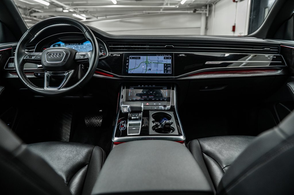 Audi Q8 Progressiv PANO NAV CUIR CAMÉRA CARPLAY BAS KM!! 2023 à Laval, Québec - 32 - w1024h768px