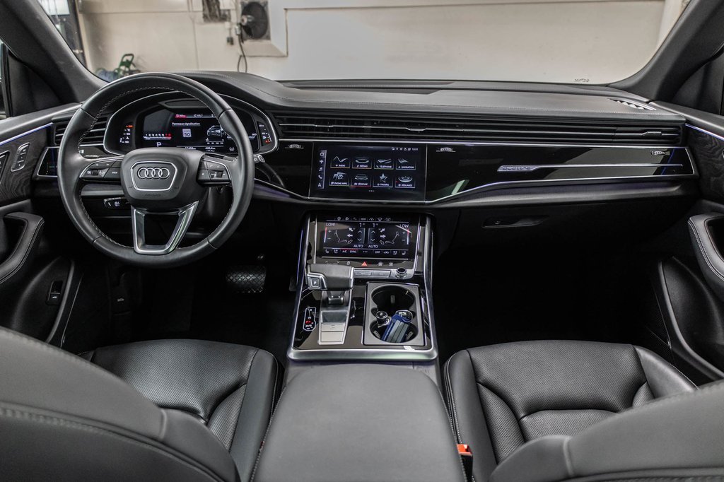 Audi Q8 TECHNIK S-LINE BLACK OPTIC 22 PCS 2023 à Laval, Québec - 34 - w1024h768px