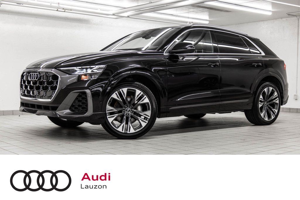 Audi Q8 TECHNIK, 4 WHEEL STEERING, COMFORT SEAT 2024 à Laval, Québec - 1 - w1024h768px