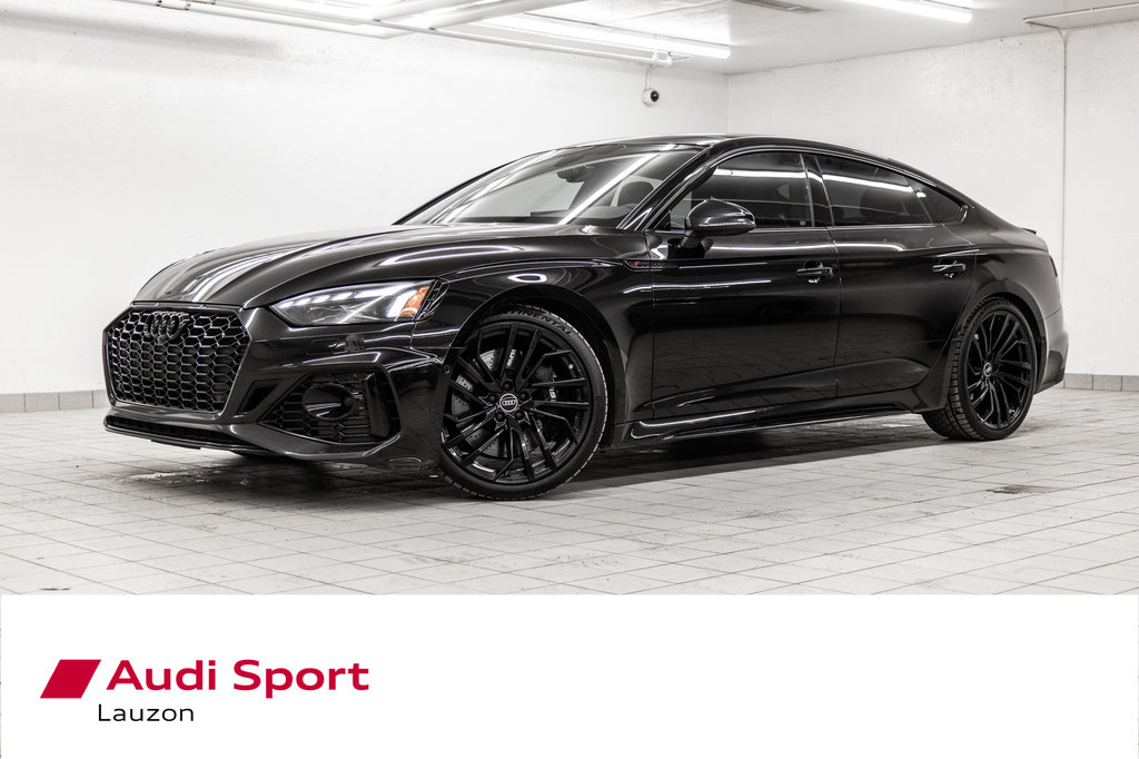 Audi RS 5 Sportback BLACK OPTIC AUDI SPORT PKG RS DESIGN PREMIUM PKG 2022 à Laval, Québec - 1 - w1024h768px