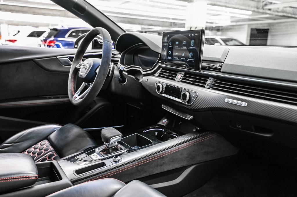 2023 Audi RS 5 Sportback BLACK PACKAGE + RS DESIGN PACKAGE + SPORT PACKAGE in Laval, Quebec - 29 - w1024h768px