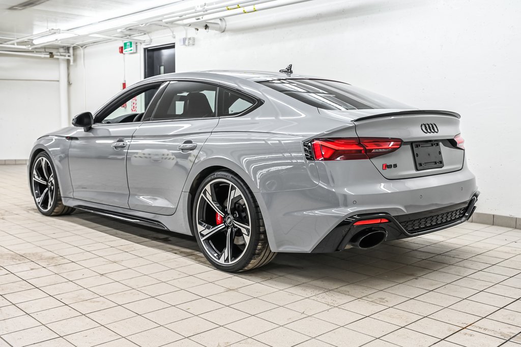 2023 Audi RS 5 Sportback BLACK PACKAGE + RS DESIGN PACKAGE + SPORT PACKAGE in Laval, Quebec - 7 - w1024h768px