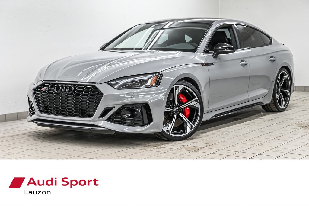 2023 Audi RS 5 Sportback BLACK PACKAGE + RS DESIGN PACKAGE + SPORT PACKAGE in Laval, Quebec - 1 - w1024h768px