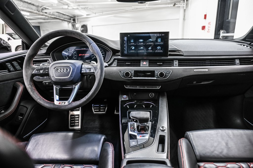 2023 Audi RS 5 Sportback BLACK PACKAGE + RS DESIGN PACKAGE + SPORT PACKAGE in Laval, Quebec - 26 - w1024h768px