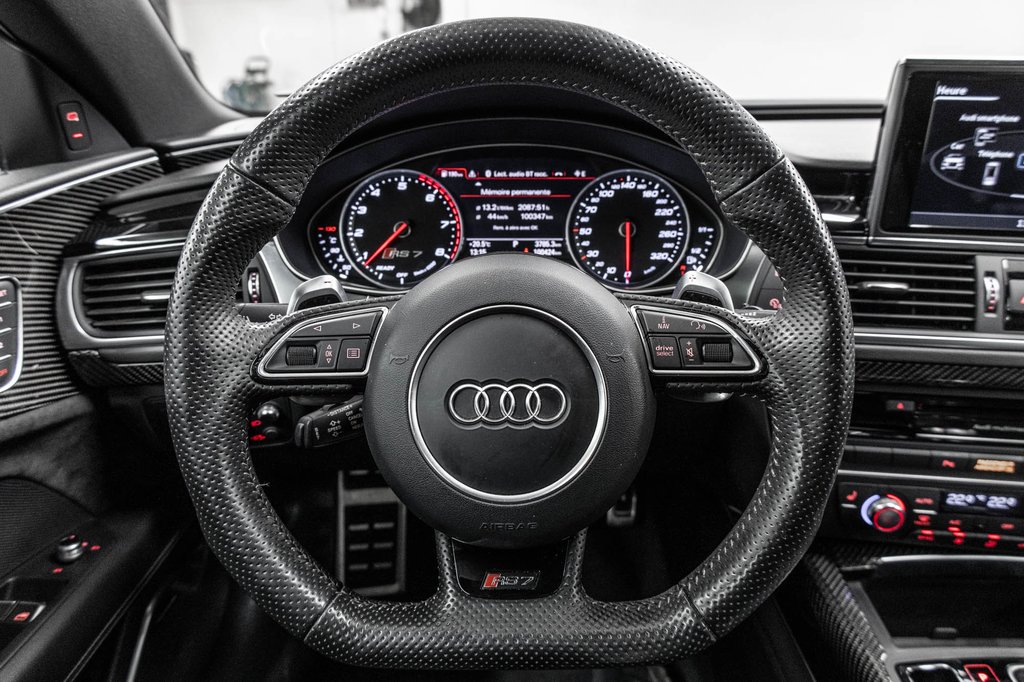 2018 Audi RS 7 Sportback Performance AUDI SPORT TITANIUM EXHAUST,CARBON OPTICS, B&O in Laval, Quebec - 18 - w1024h768px