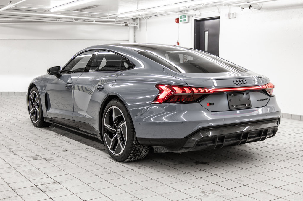 2022 Audi RS e-tron GT BLACK OPTIC PERFORMANCE PKG NAPPA LEATHER in Laval, Quebec - 4 - w1024h768px