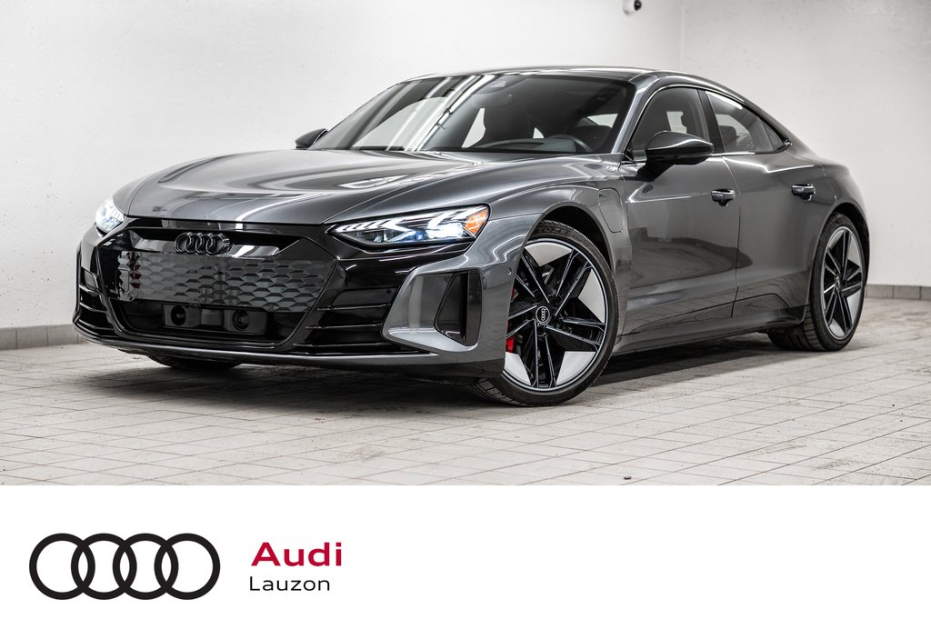 2022 Audi RS e-tron GT BLACK OPTIC NAPPA LEATHER in Laval, Quebec - 1 - w1024h768px