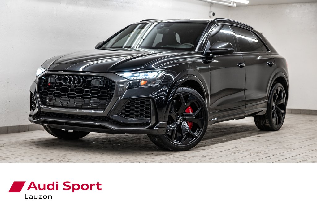 2021 Audi RS Q8 DYNAMIC PKG SPORT EXHAUST CERAMIC BRAKES in Laval, Quebec - 1 - w1024h768px